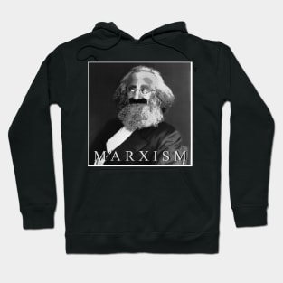 yest i'm marxist (groucho marx x karl marx) Hoodie